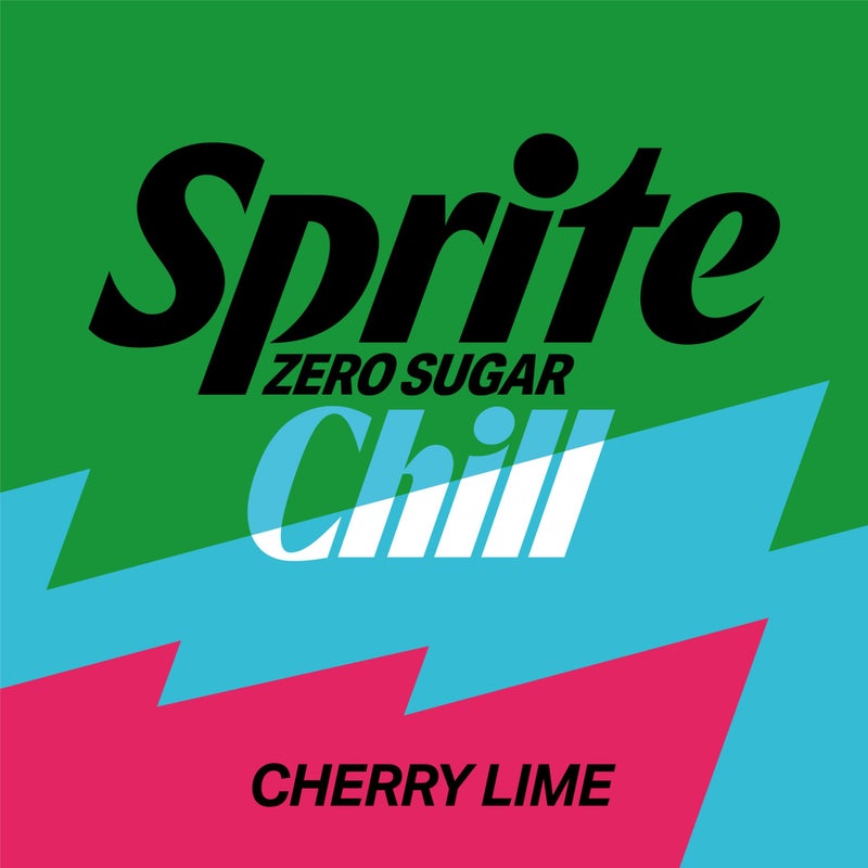 Sprite® Chill Zero Sugar Cherry Lime Natural Flavor Soda Soft Drink Cans, 12 fl oz, 12 Pack - Image 4